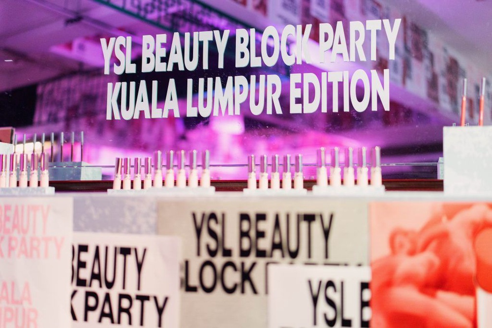 Image from: What went down at the YSL Beauty Block Party KL Edition at Capitol Cafe