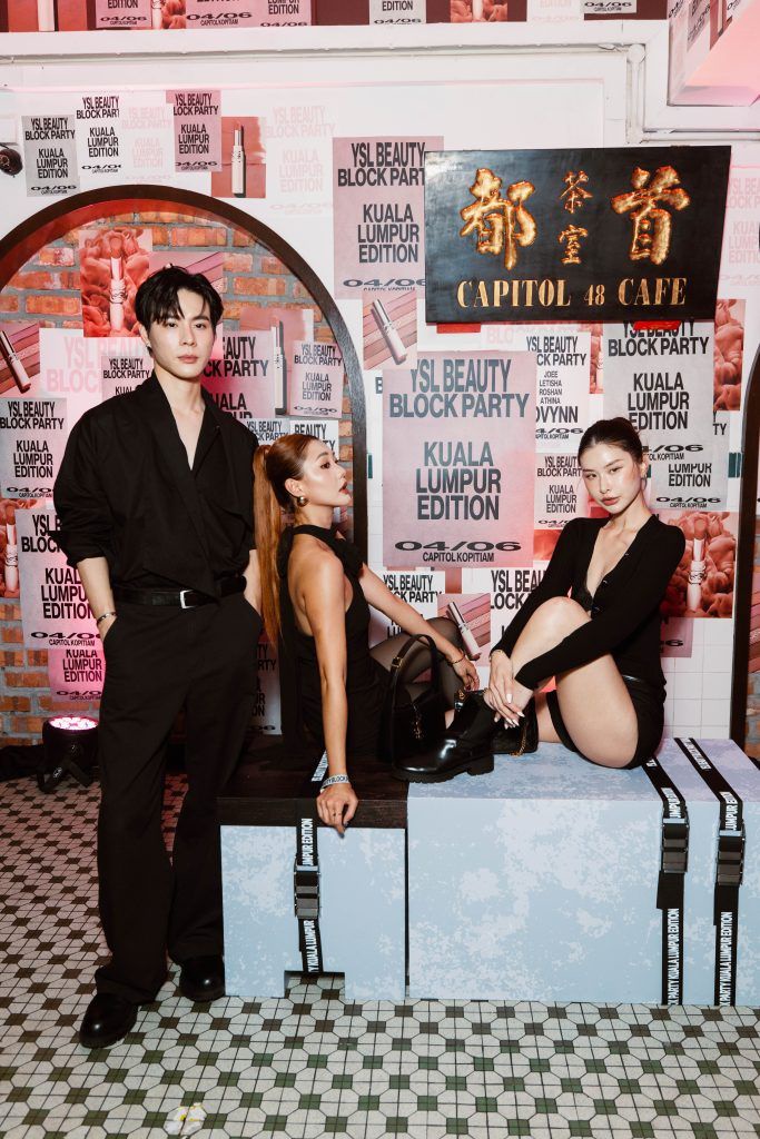 Image from: What went down at the YSL Beauty Block Party KL Edition at Capitol Cafe