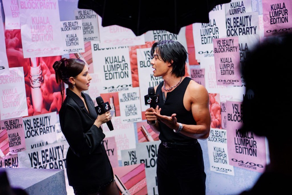Image from: What went down at the YSL Beauty Block Party KL Edition at Capitol Cafe