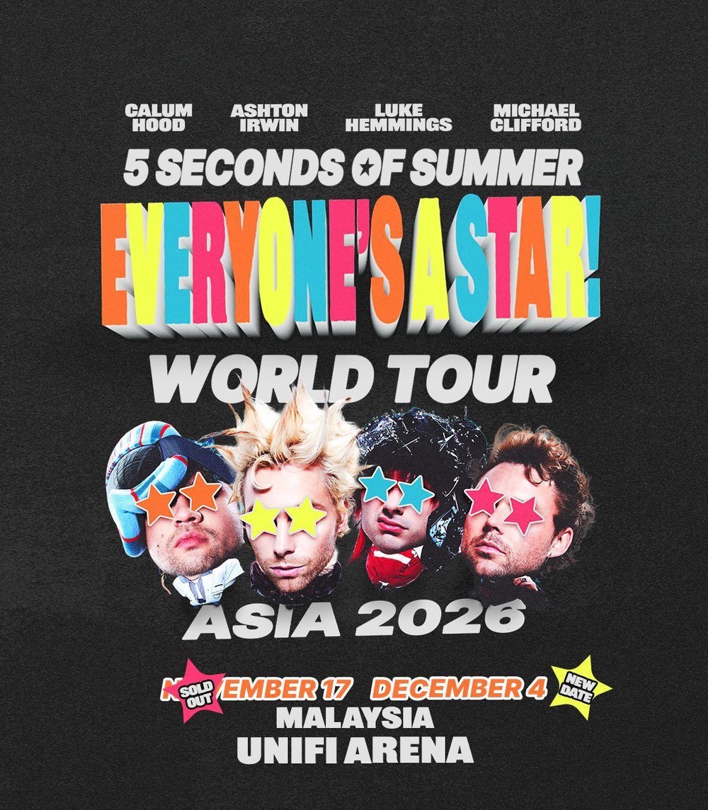 Image from: 5 Seconds of Summer returns to KL after Malaysians snap up first show in minutes