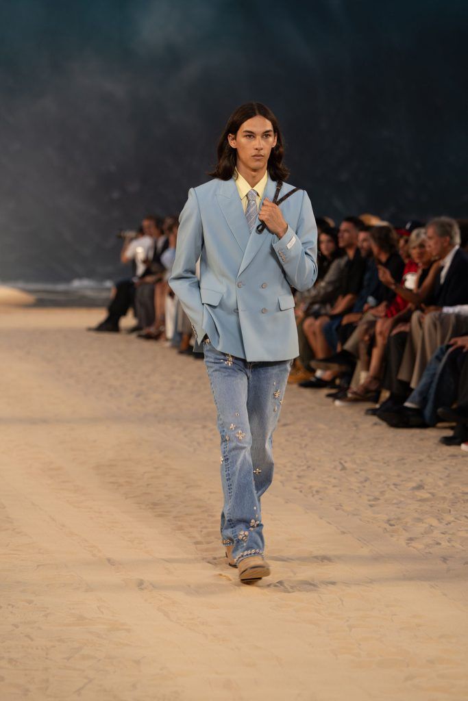 Image from: It’s surf’s up for Louis Vuitton Men’s Spring/Summer 2027 collection