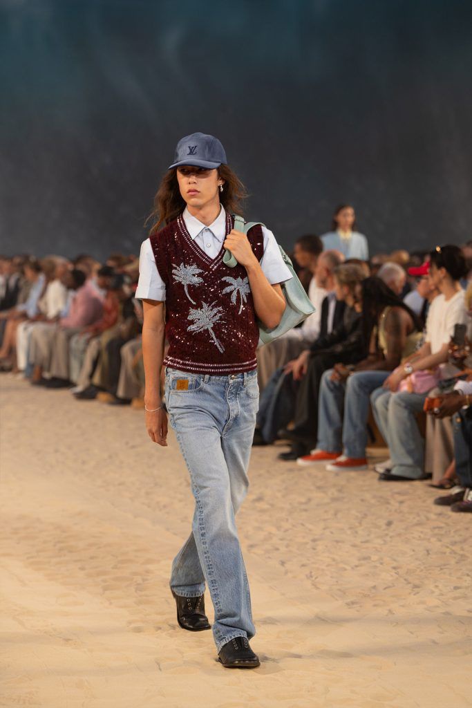 Image from: It’s surf’s up for Louis Vuitton Men’s Spring/Summer 2027 collection