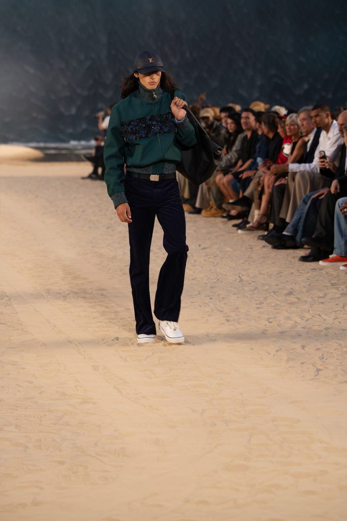 Image from: It’s surf’s up for Louis Vuitton Men’s Spring/Summer 2027 collection