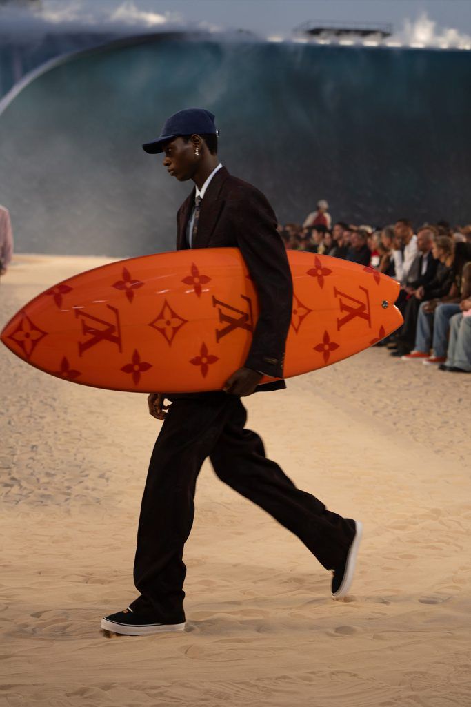 Image from: It’s surf’s up for Louis Vuitton Men’s Spring/Summer 2027 collection