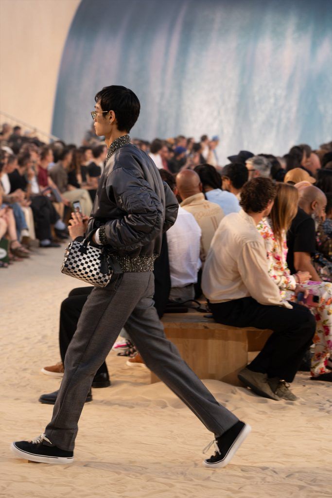 Image from: It’s surf’s up for Louis Vuitton Men’s Spring/Summer 2027 collection