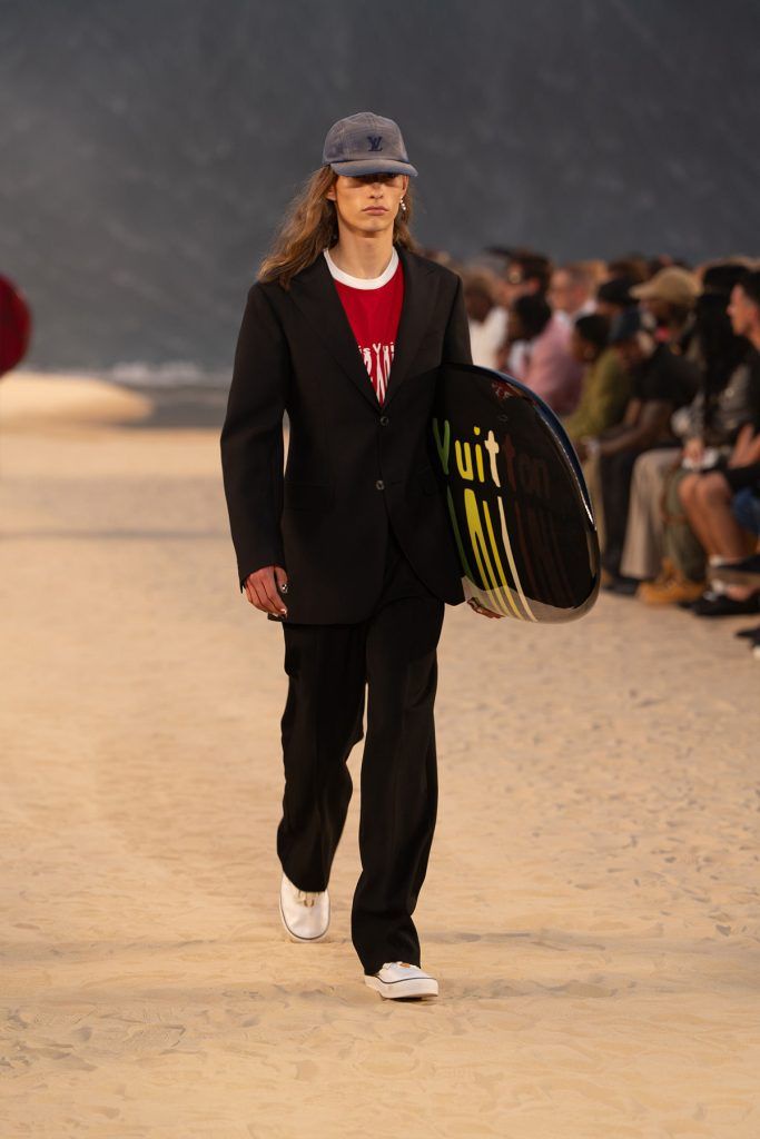 Image from: It’s surf’s up for Louis Vuitton Men’s Spring/Summer 2027 collection