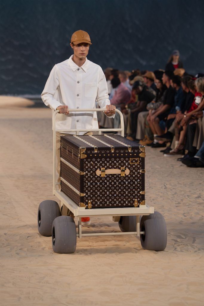 Image from: It’s surf’s up for Louis Vuitton Men’s Spring/Summer 2027 collection