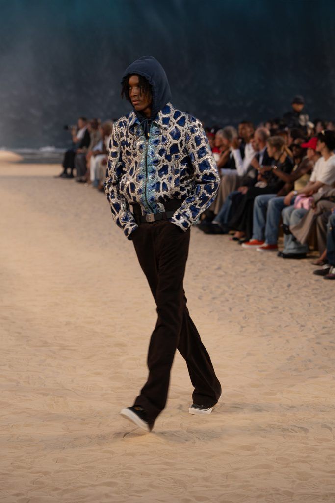 Image from: It’s surf’s up for Louis Vuitton Men’s Spring/Summer 2027 collection