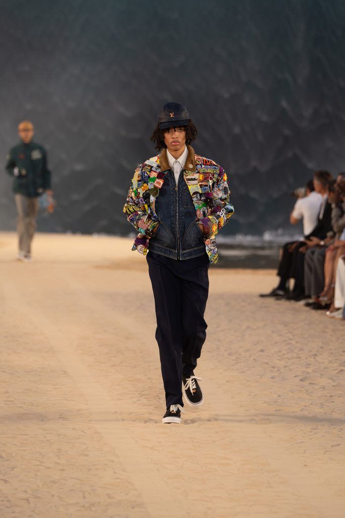 Image from: It’s surf’s up for Louis Vuitton Men’s Spring/Summer 2027 collection