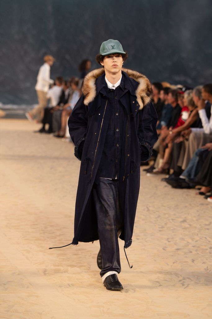 Image from: It’s surf’s up for Louis Vuitton Men’s Spring/Summer 2027 collection