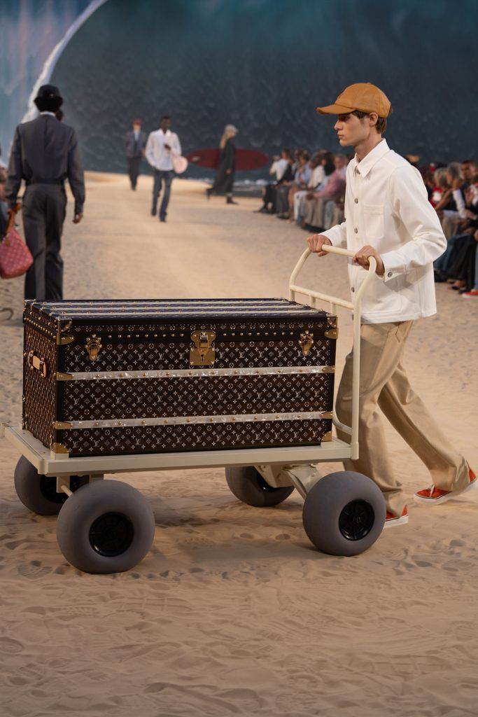 Image from: It’s surf’s up for Louis Vuitton Men’s Spring/Summer 2027 collection