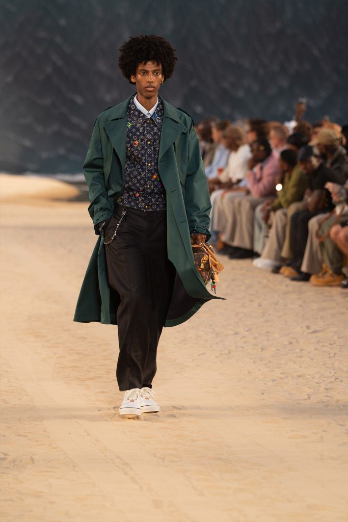 Image from: It’s surf’s up for Louis Vuitton Men’s Spring/Summer 2027 collection