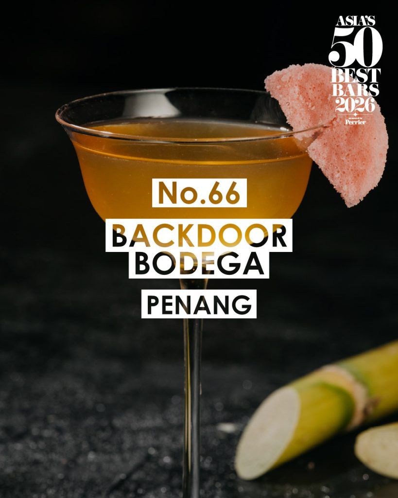 Image from: Five Malaysian bars made it on the Asia’s 50 Best Bars 51-100 list for 2026