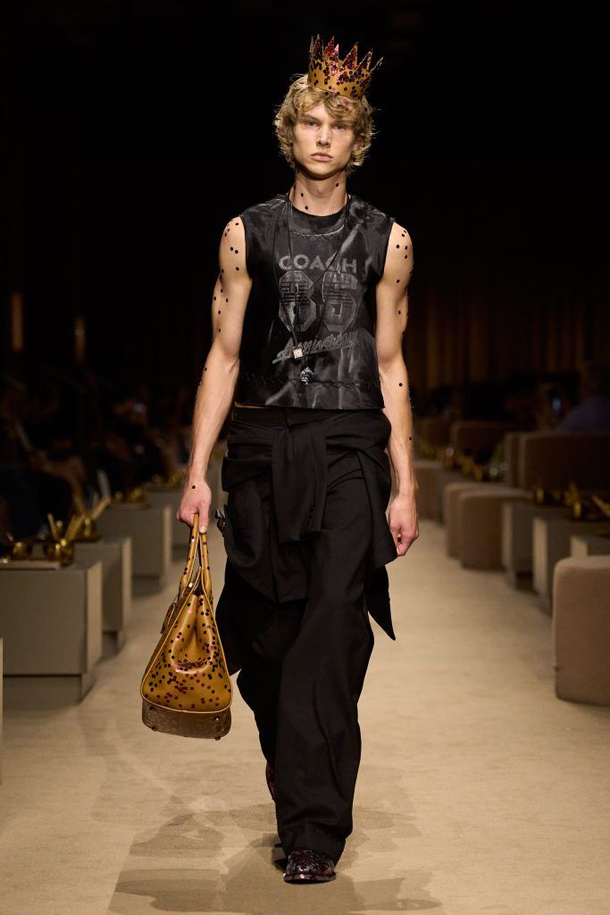 Image from: 9 Best Looks: Coach Spring 2027 is a celebration of looking forward