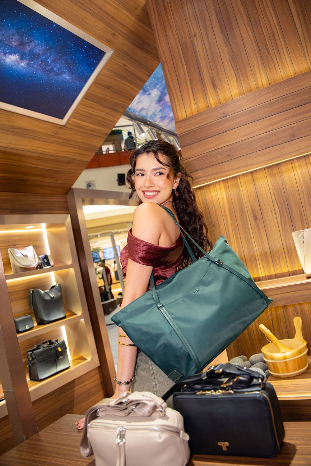 Image from: TUMI’s Fall/Winter 2026 collection brings the Alps to The Gardens Mall