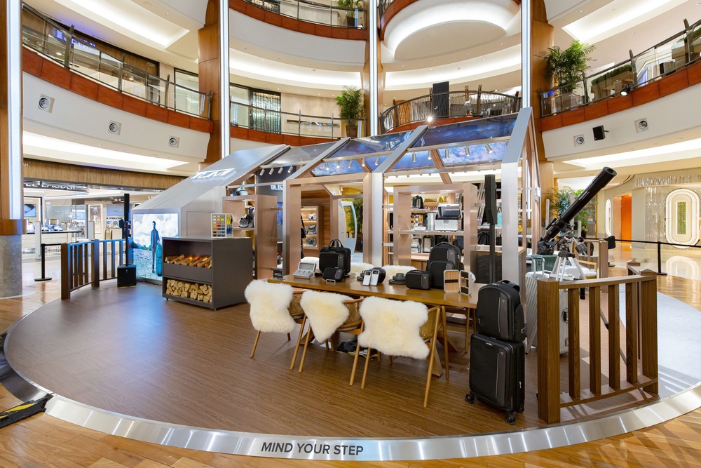 Image from: TUMI’s Fall/Winter 2026 collection brings the Alps to The Gardens Mall