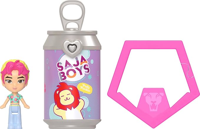 Polly Pocket KPop Demon Hunters Saja Boys 5-Pack