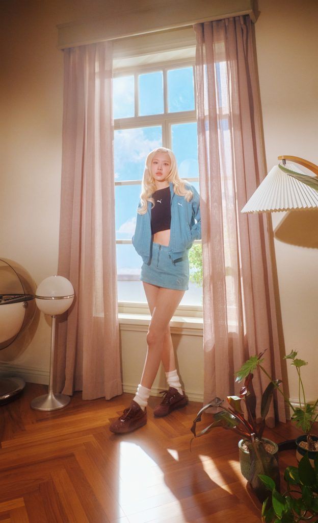 Image from: Rosé teams up with PUMA for a new special edition of its iconic Speedcat Croc