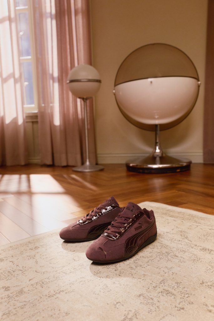 Image from: Rosé teams up with PUMA for a new special edition of its iconic Speedcat Croc