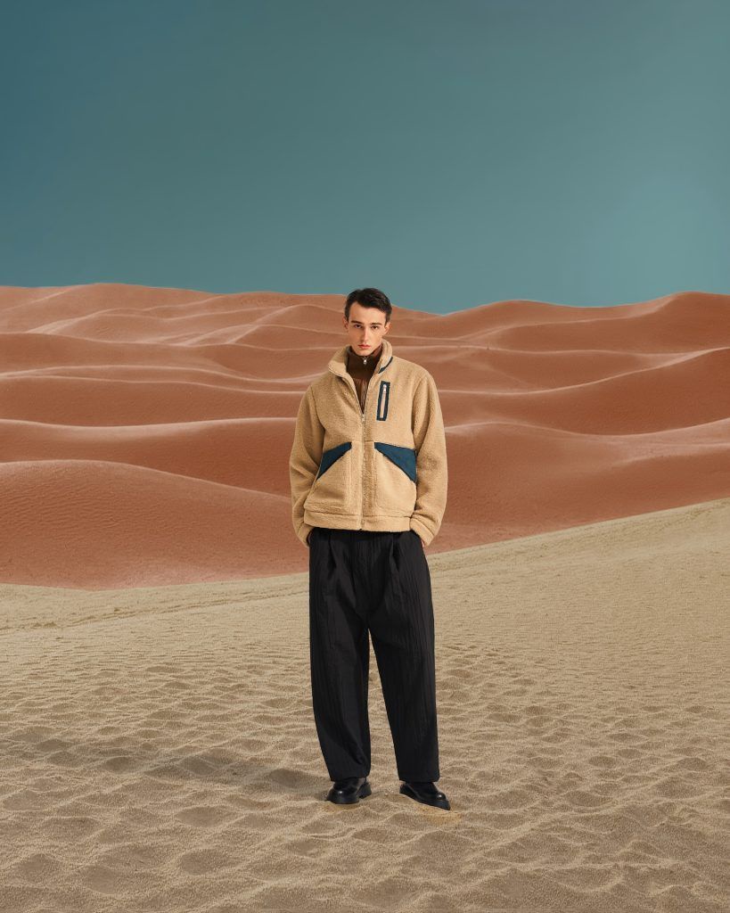 Image from: Universal Traveller’s Fall/Winter 26/27 Ascend is inspired by the modern traveller with an ambition to reach new heights