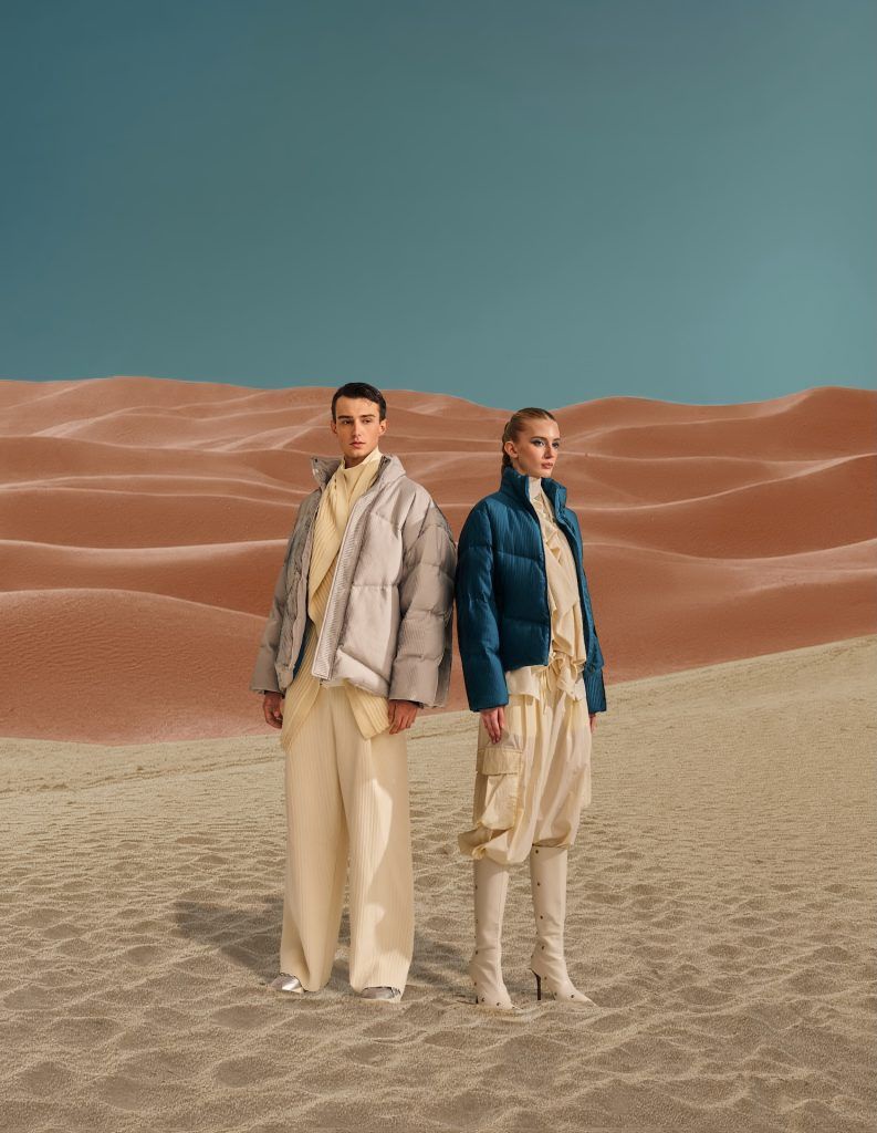 Image from: Universal Traveller’s Fall/Winter 26/27 Ascend is inspired by the modern traveller with an ambition to reach new heights