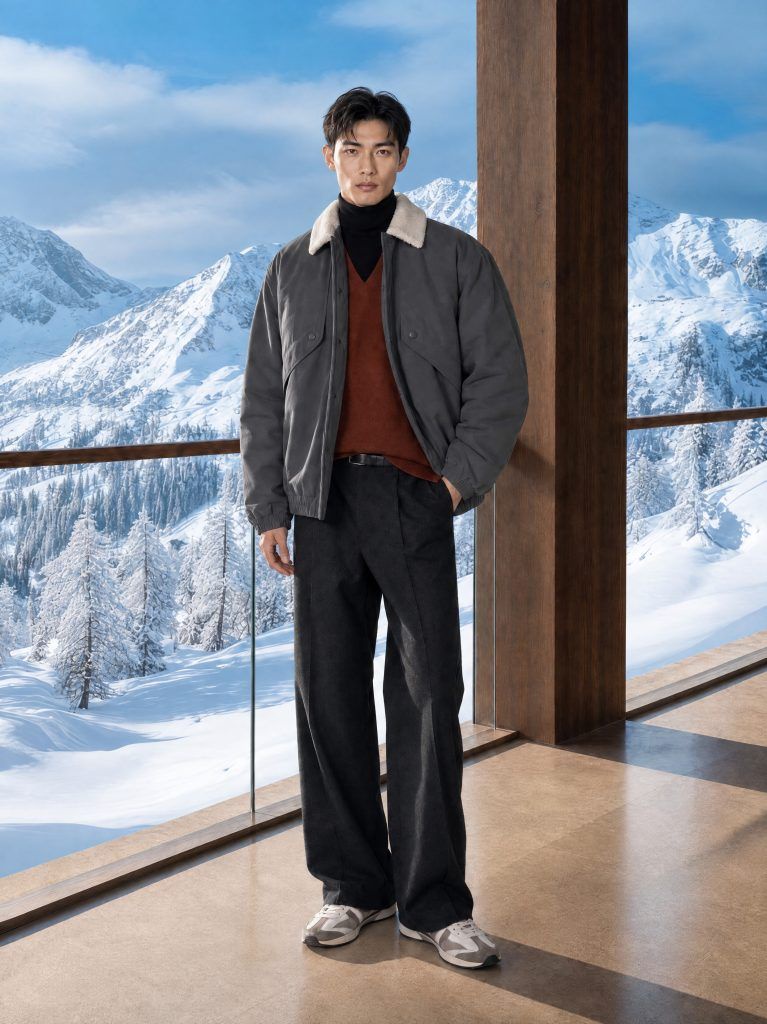 Image from: Universal Traveller’s Fall/Winter 26/27 Ascend is inspired by the modern traveller with an ambition to reach new heights