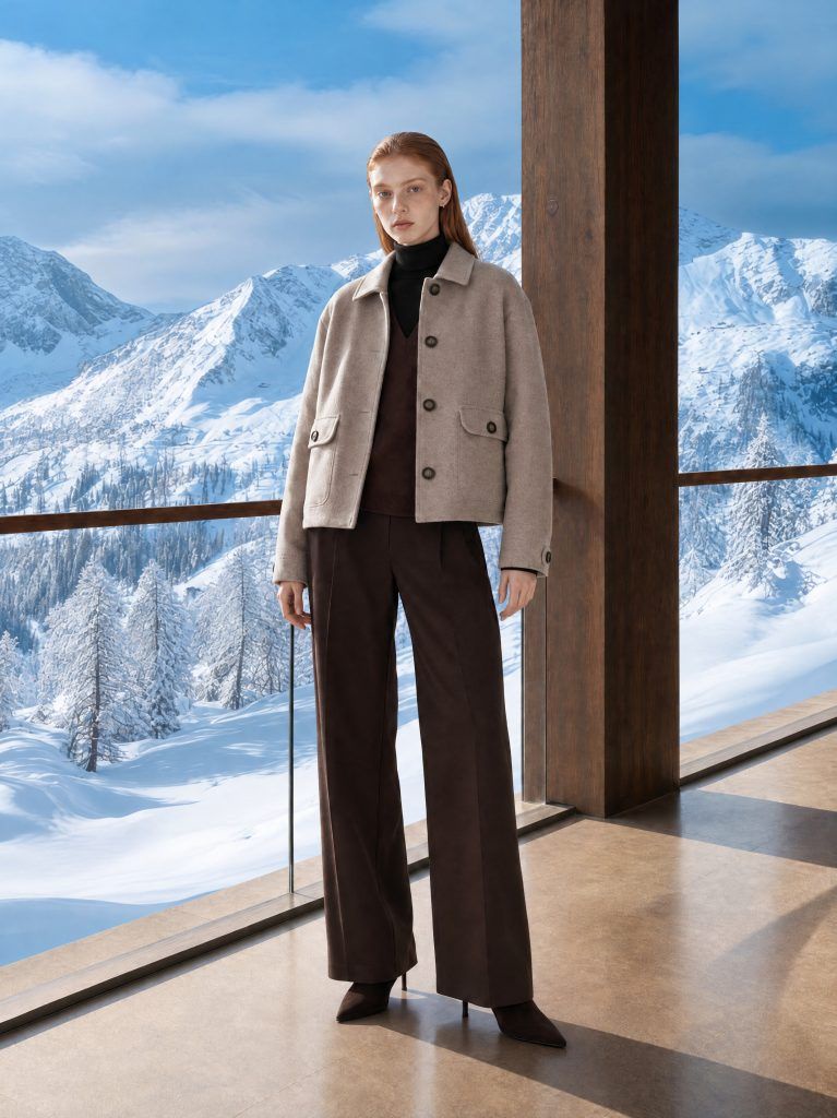 Image from: Universal Traveller’s Fall/Winter 26/27 Ascend is inspired by the modern traveller with an ambition to reach new heights