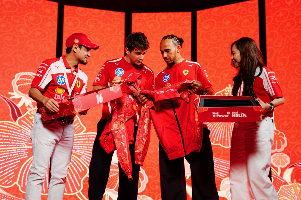Inisaya for Scuderia Ferrari