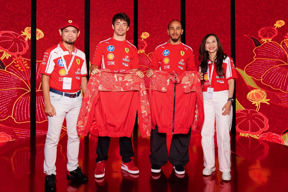 Inisaya for Scuderia Ferrari