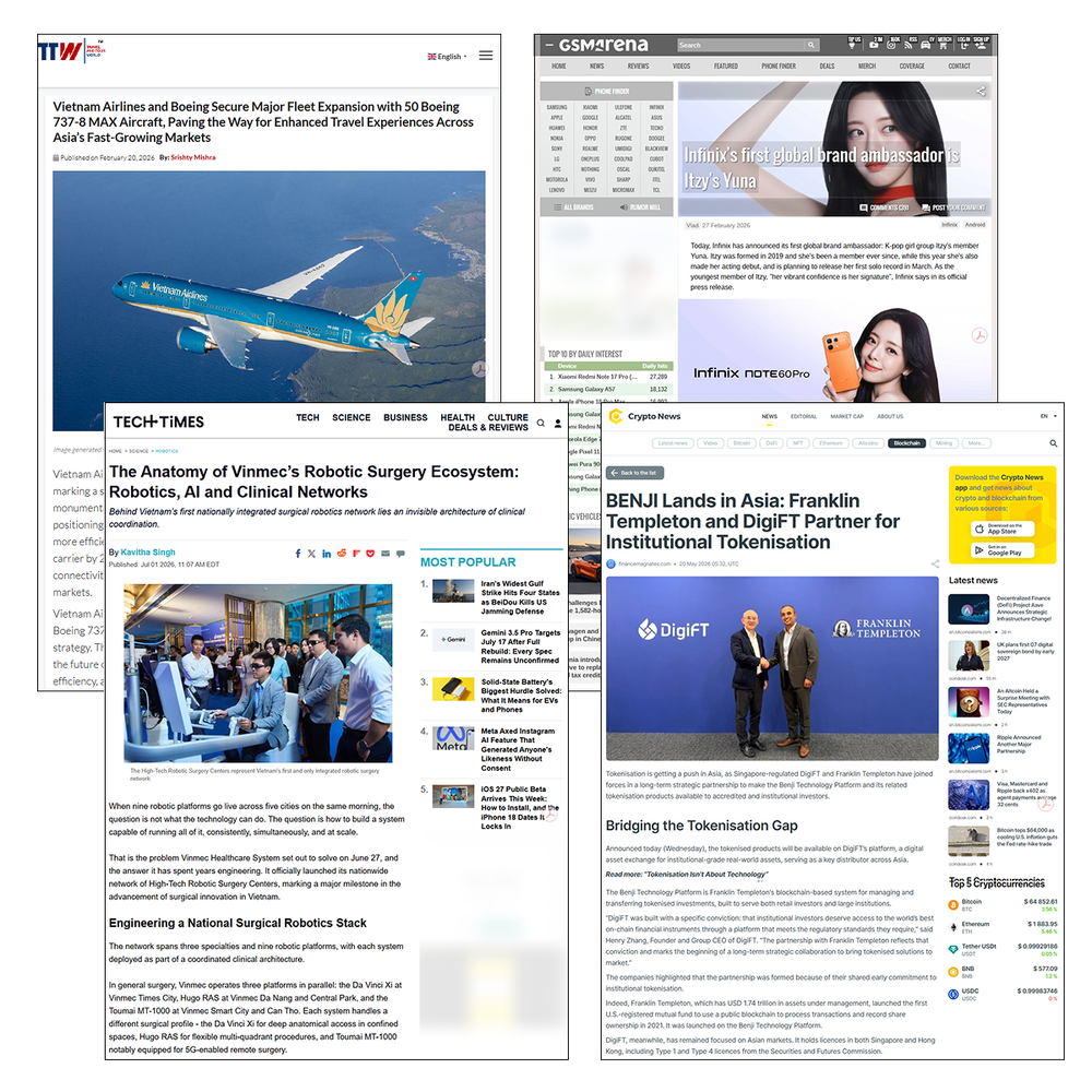 Earned media coverage