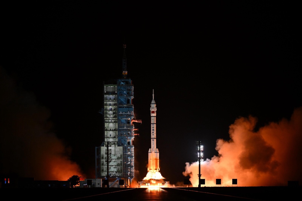 The Long March 2F Y23 carrier rocket carrying the Shenzhou-23 manned spaceship launched successfully at 11.08pm on May 24 at the Jiuquan Satellite Launch Center. ‎