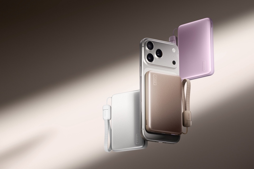 INIU SnapGo Air 10000mAh Power Bank Launches with Qi2.2 Fast Magnetic Charging