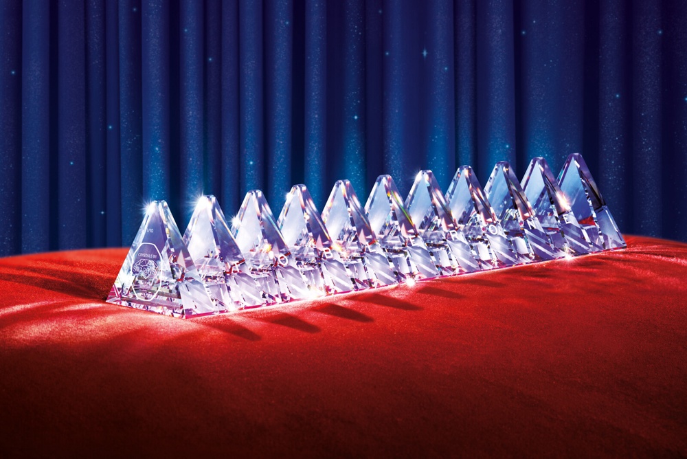 Toblerone Crystal Bar crafted by Swarovski