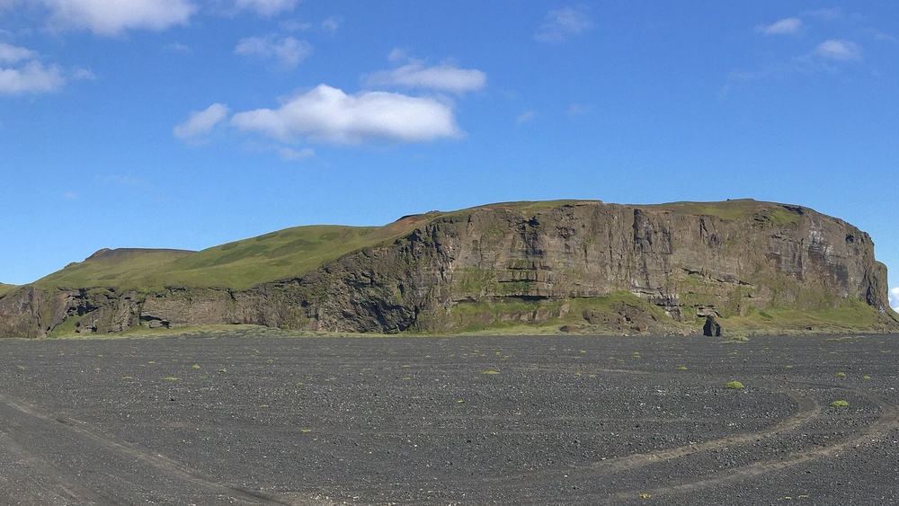 Hjorleifshöfði Mountain, Iceland