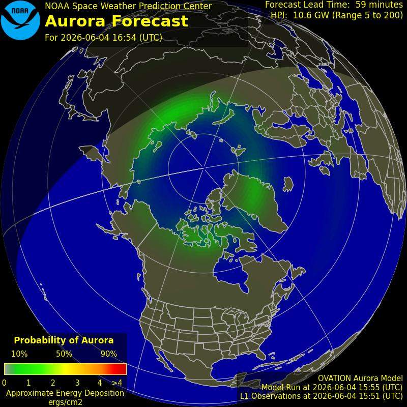 Image from: Aurora Alert: 23 States May Witness Northern Lights Like Never Before As Sun Erupted With 3 Massive Solar Flares