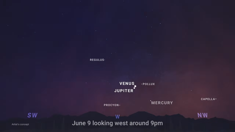 Image from: Watch Venus Vanish Behind The Moon In A Stunning Event this June