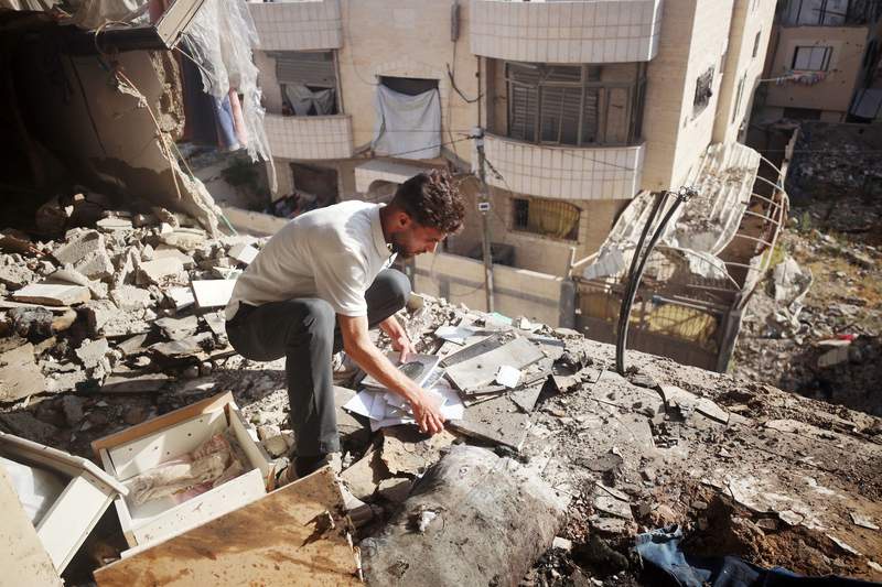 Image from: Israeli army says four Hamas members killed in Gaza Strip