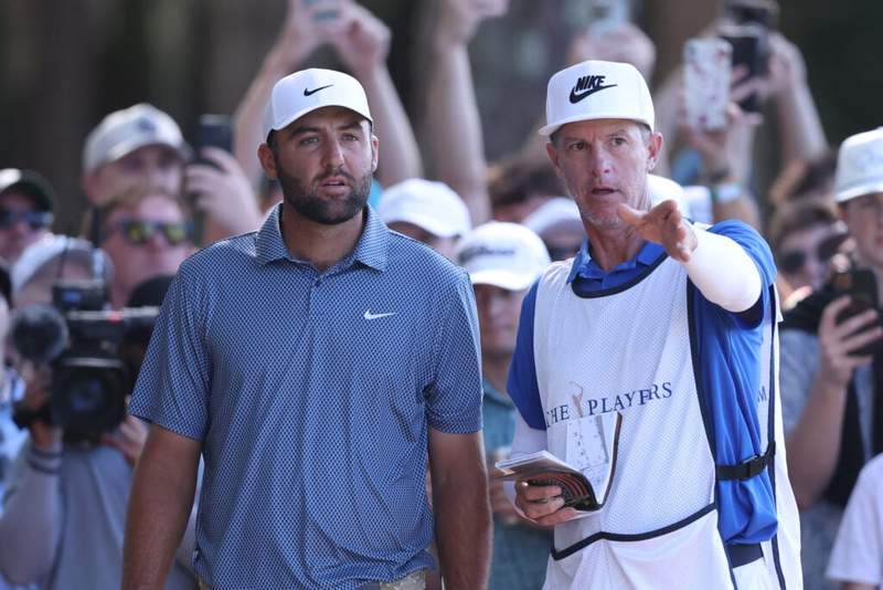 Image from: What Scottie Scheffler’s caddie once said about his attitude should concern him after his recent outburst