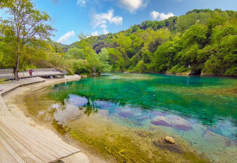 Image from: In Italy, this hidden river is a well-kept secret spot where locals go swimming in the summer