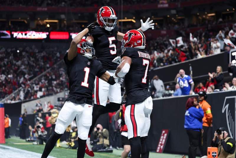 Image from: Drake London’s new deal gives Falcons stability amid uncertain QB future