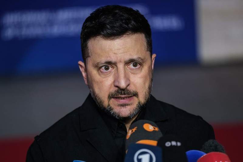 Image from: 'No point!' Vladimir Putin rejects 'Rambo' Volodymyr Zelensky's call for peace meeting