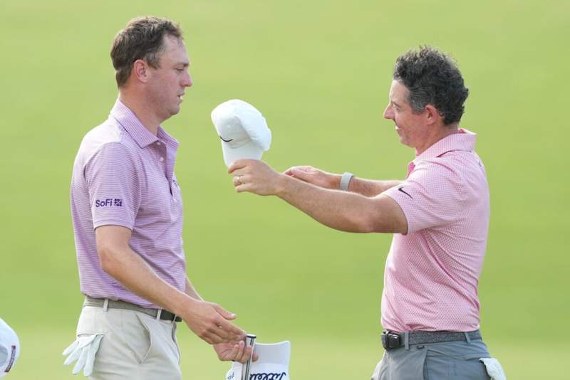 Image from: Justin Thomas says incident involving Rory McIlroy will never happen again, ‘It was nuts’