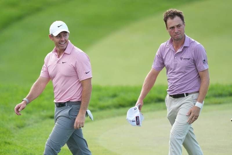 Image from: Justin Thomas says incident involving Rory McIlroy will never happen again, ‘It was nuts’