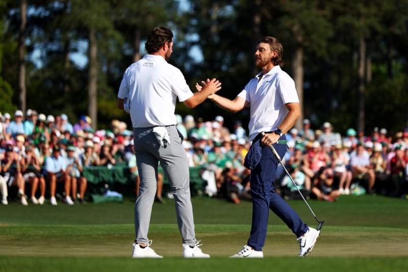 Image from: Tommy Fleetwood explains why watching Cam Young hit shots on Friday at Memorial was so ‘confusing’