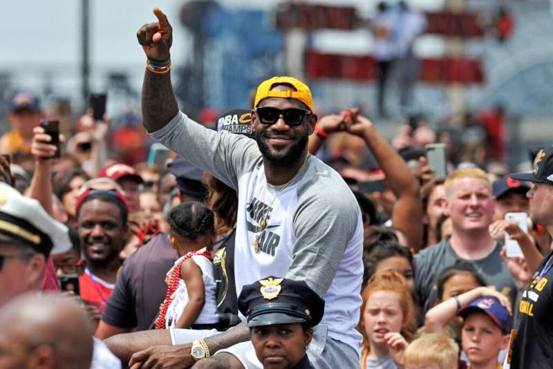 Image from: Channing Frye reveals real reason behind a key missing element in Cavaliers’ 2016 title parade