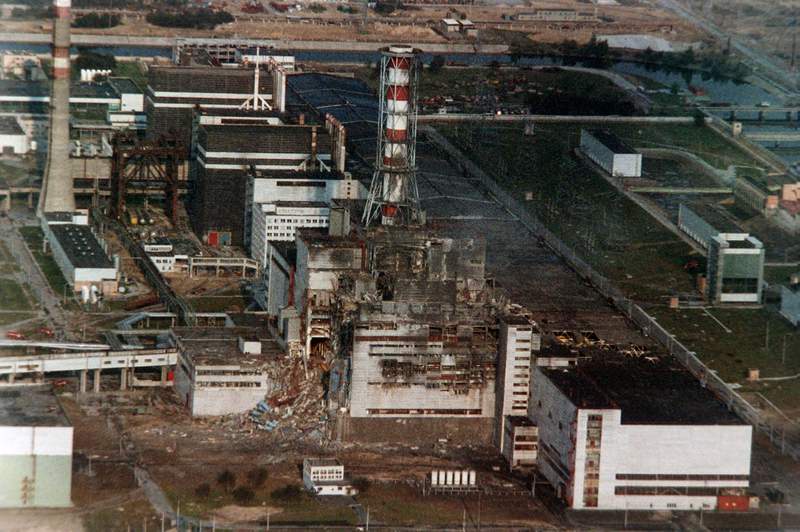 Image from: Zelensky accuses Russia of deliberate strike on Chernobyl facility