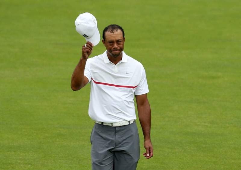 Image from: What Tiger Woods’ playing partner said about his behaviour after he shot 85 at the Memorial in 2015