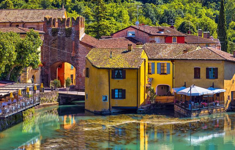 Image from: In Italy, this hamlet dotted with watermills and colourful houses is one of the country’s most beautiful villages