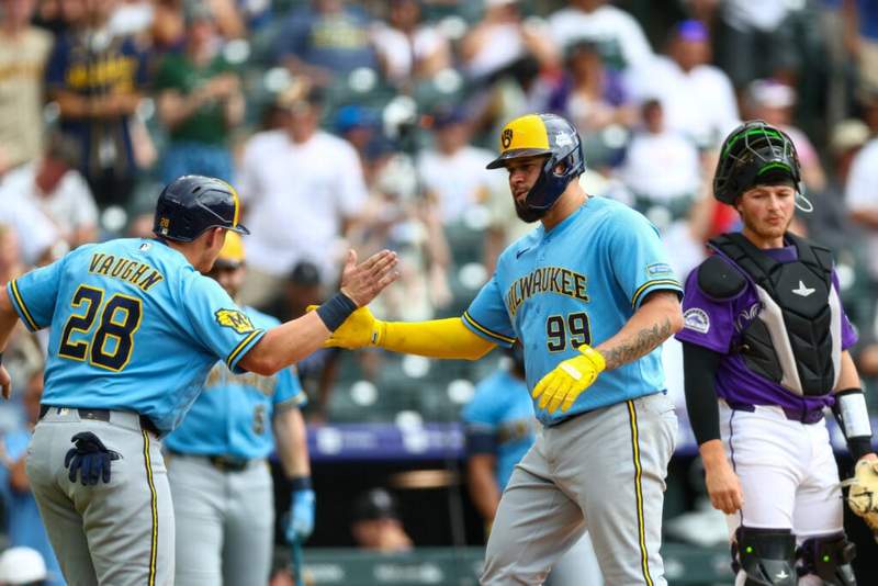 Image from: Brewers win ‘the most bizarre game in 11 years’ as A’s make controversial Las Vegas debut