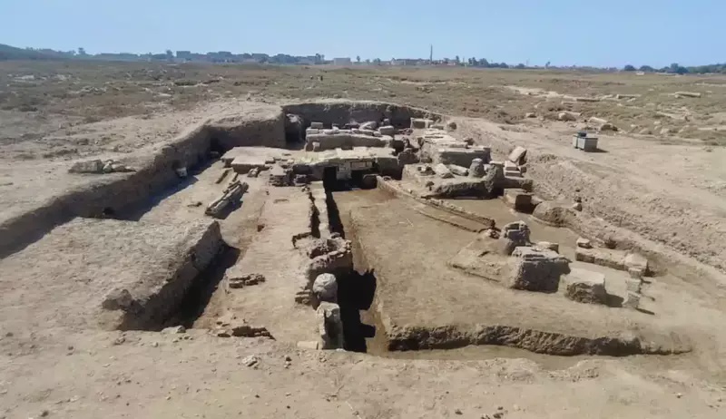 Image from: Egypt Archaeologists Uncover Aphrodite Head, Pharaoh’s Name and a Roman Basilica at Heracleopolis Magna